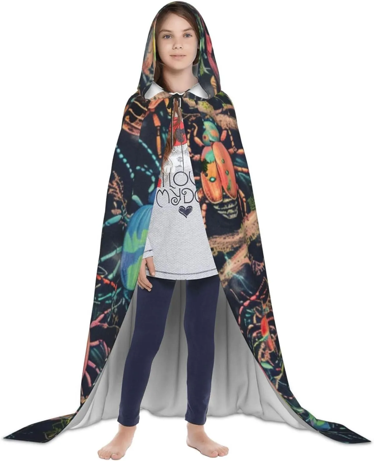 Snake Scales Halloween Cape For Teenagers, Hooded Cloak Long Cape Costume Cloak For Party Or Cosplay