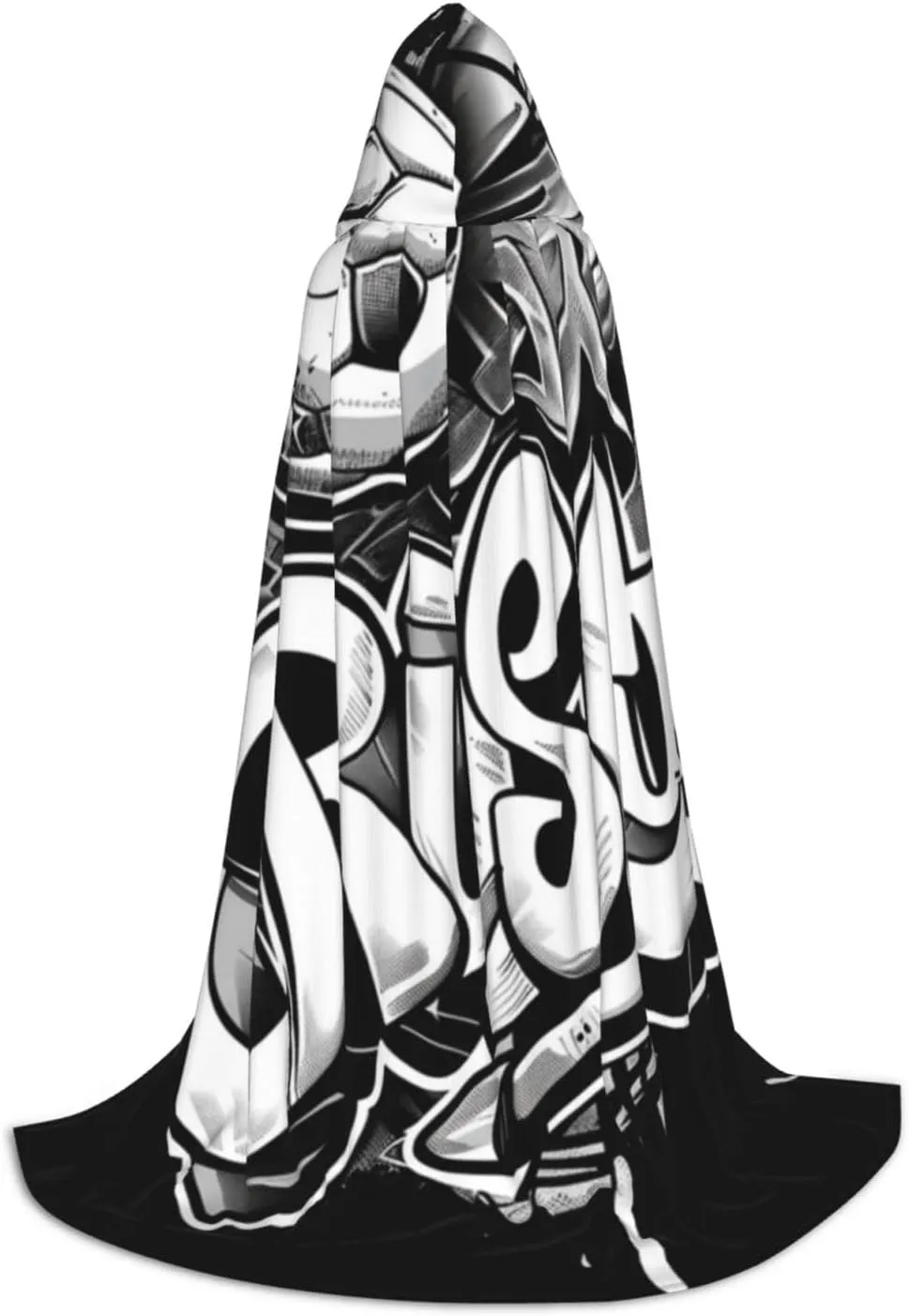 Soccer Halloween Cape For Teenagers, Hooded Cloak Long Cape Costume Cloak For Party Or Cosplay