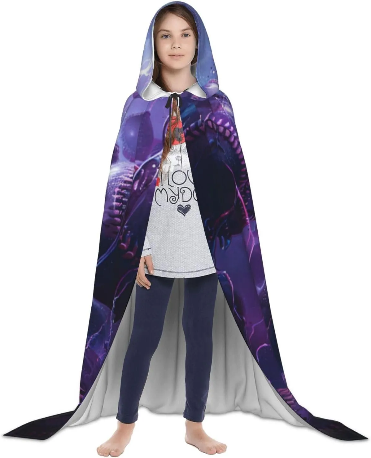 Soccer Halloween Cape For Teenagers, Hooded Cloak Long Cape Costume Cloak For Party Or Cosplay