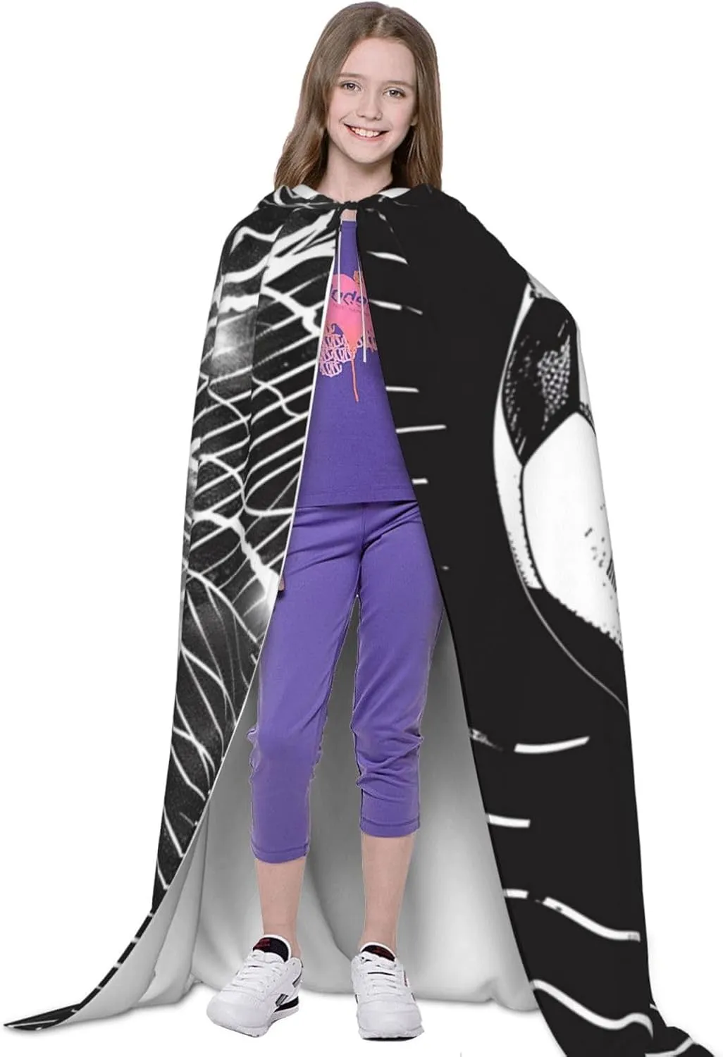 Soccer Halloween Cape For Teenagers, Hooded Cloak Long Cape Costume Cloak For Party Or Cosplay