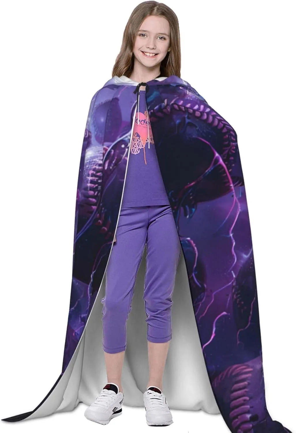 Soccer Halloween Cape For Teenagers, Hooded Cloak Long Cape Costume Cloak For Party Or Cosplay
