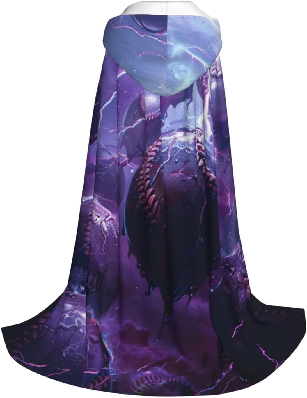 Soccer Halloween Cape For Teenagers, Hooded Cloak Long Cape Costume Cloak For Party Or Cosplay