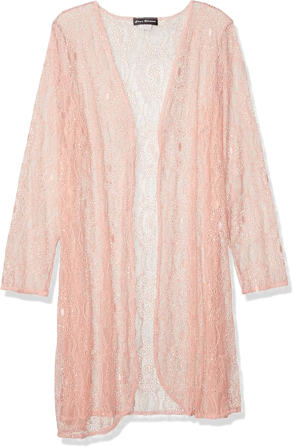 Star Vixen Women's Long Sleeve Open Front Cardigan