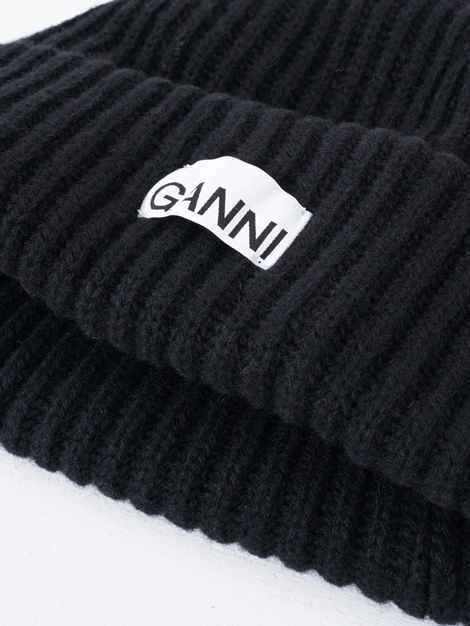 Structured Rib Beanie_Black 099