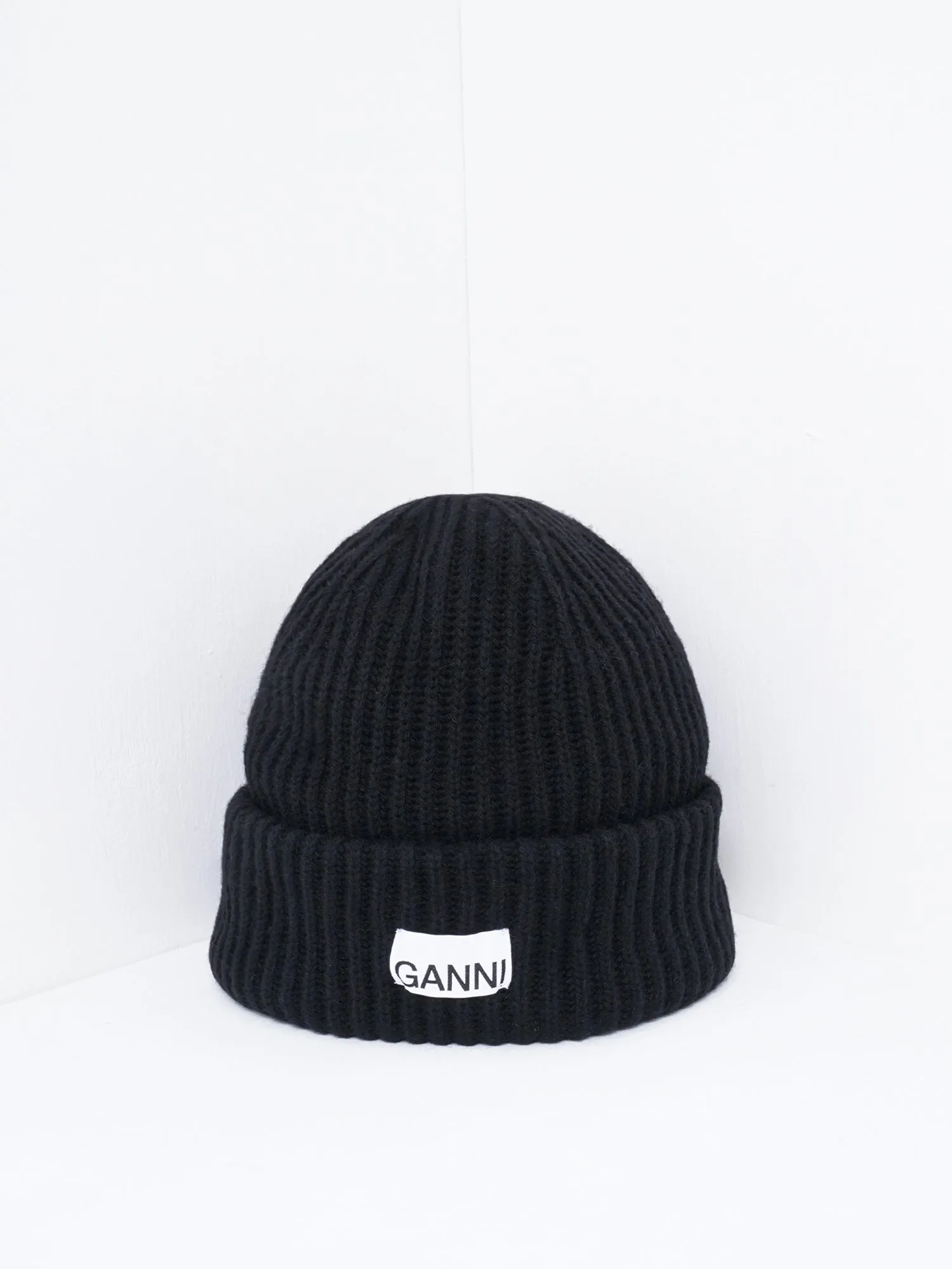 Structured Rib Beanie_Black 099