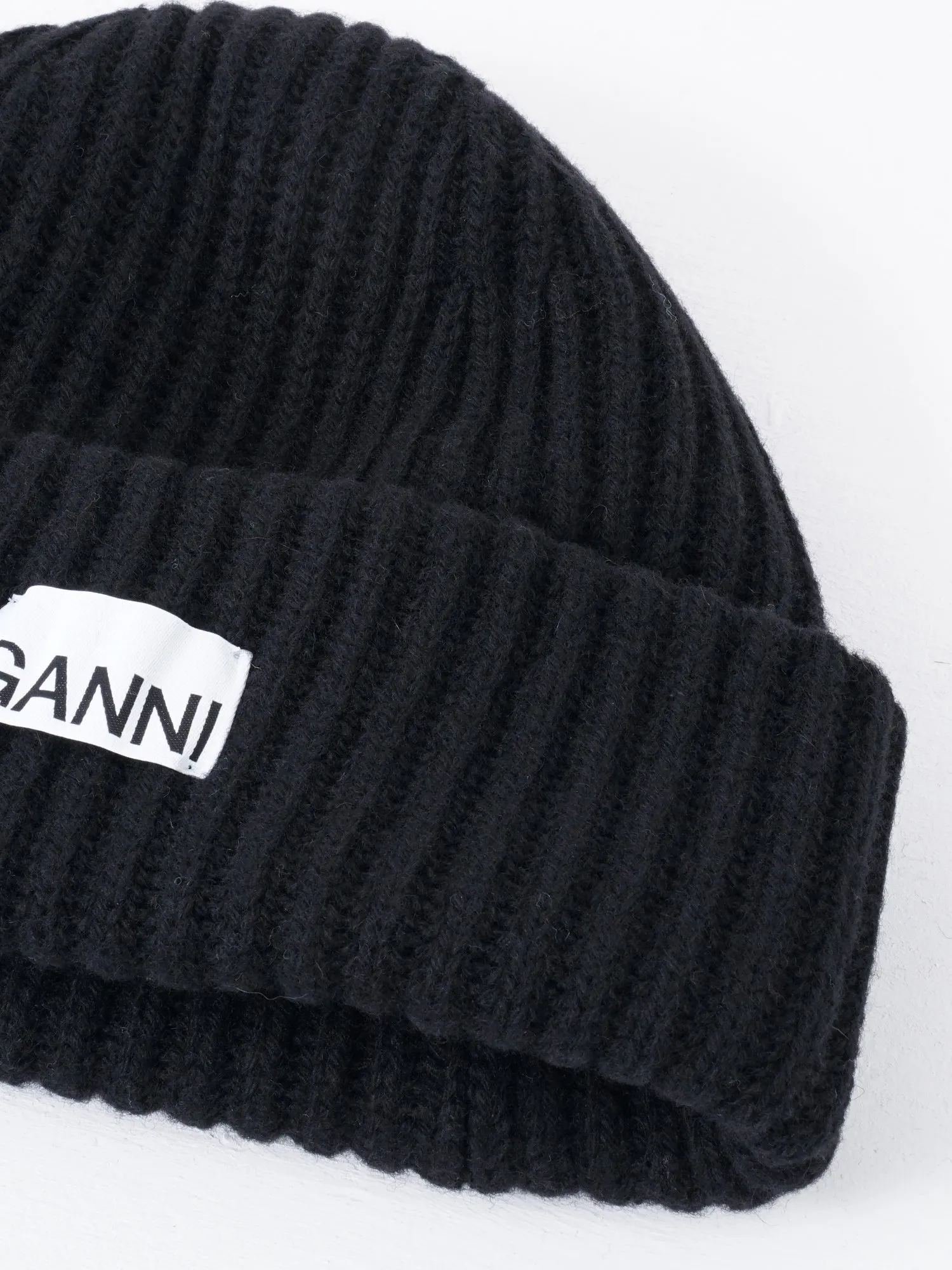Structured Rib Beanie_Black 099