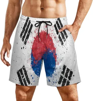 TAIZIYEAH Men's Beach Shorts Sports Beach Pants Swimwear Bathing Suits Board Shorts with Pocket Comfortable
