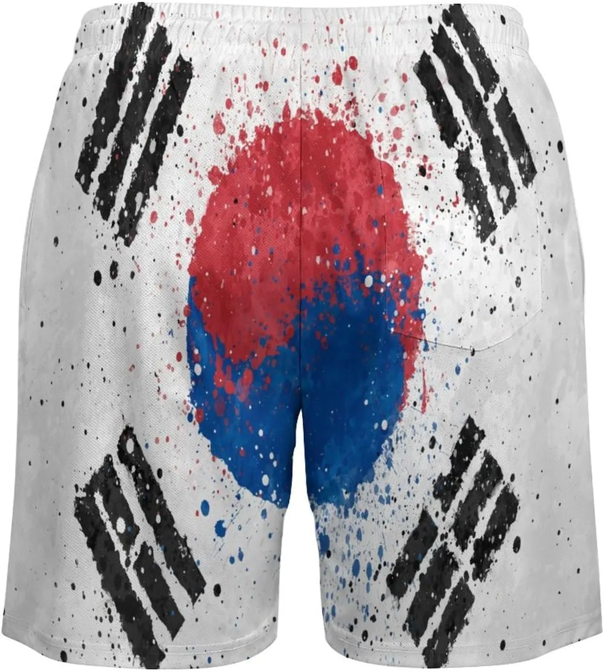TAIZIYEAH Men's Beach Shorts Sports Beach Pants Swimwear Bathing Suits Board Shorts with Pocket Comfortable