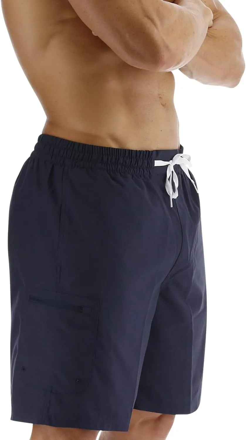 TYR Challenger-x Board Shorts Swim Trunk, 8.5" Inseam