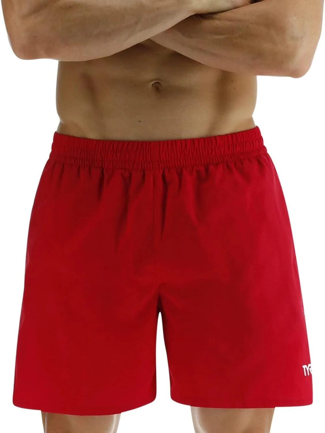 TYR Deck-x Swim Trunk Shorts, 6" Inseam
