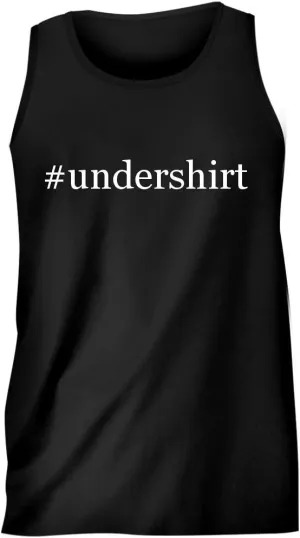#Undershirt - Hashtag Men's Comfortable Humor Adult Tank Top
