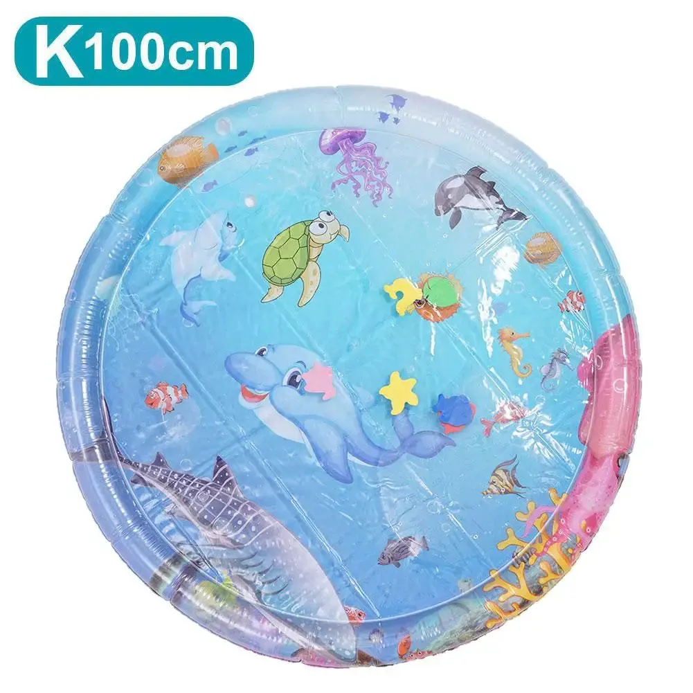 Upgrade Thickened Water Sensor Play Mat for Cats Dogs Interactive Water Sensory Playmat Summer Cool Comfort Pet Mats