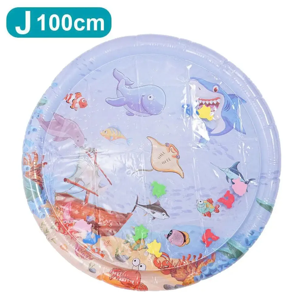 Upgrade Thickened Water Sensor Play Mat for Cats Dogs Interactive Water Sensory Playmat Summer Cool Comfort Pet Mats