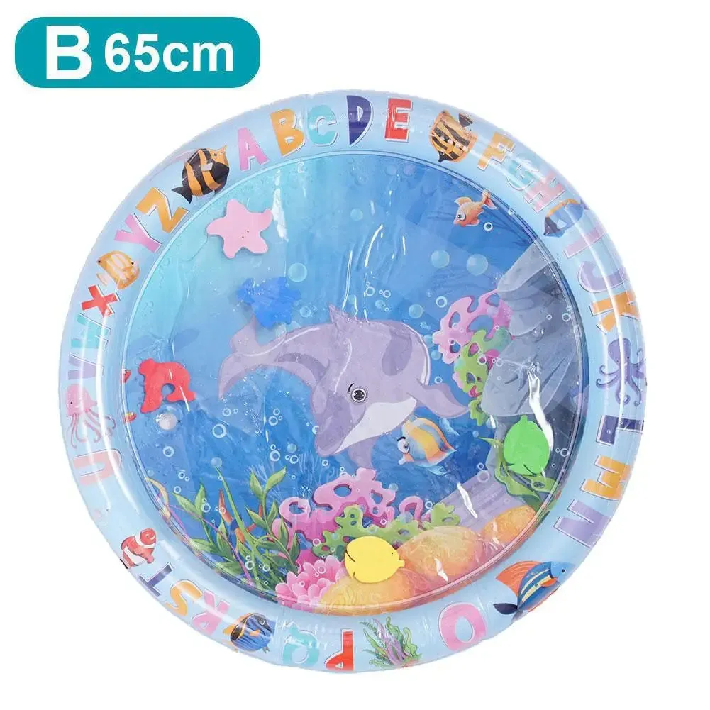Upgrade Thickened Water Sensor Play Mat for Cats Dogs Interactive Water Sensory Playmat Summer Cool Comfort Pet Mats