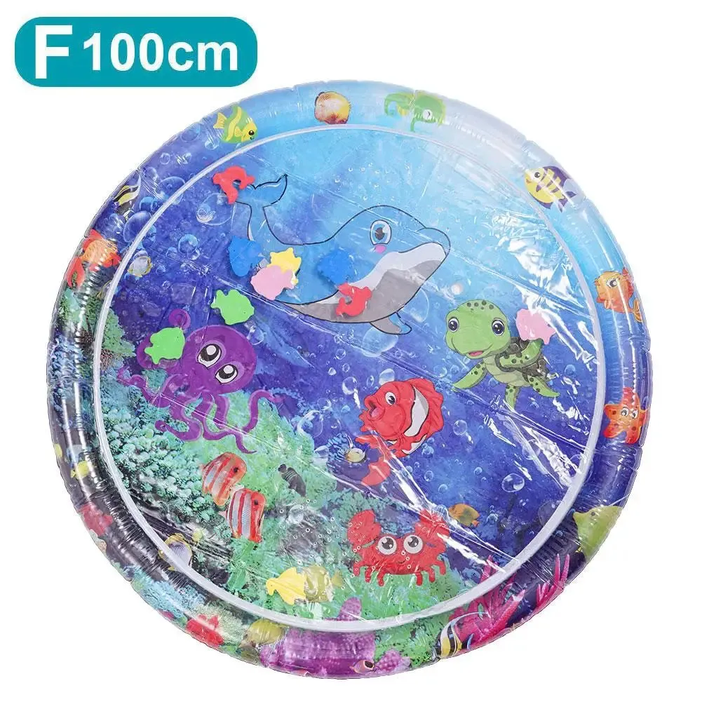 Upgrade Thickened Water Sensor Play Mat for Cats Dogs Interactive Water Sensory Playmat Summer Cool Comfort Pet Mats