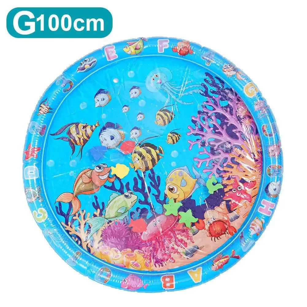 Upgrade Thickened Water Sensor Play Mat for Cats Dogs Interactive Water Sensory Playmat Summer Cool Comfort Pet Mats