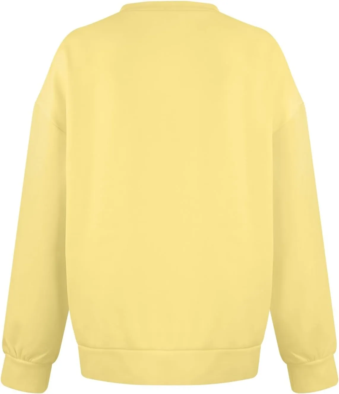 V Neck Sweatshirt Women Fleece Pocket Cute Sweatshirts No Hood Oversized Comfy Hoodie Y2k Soft Winter Clothes