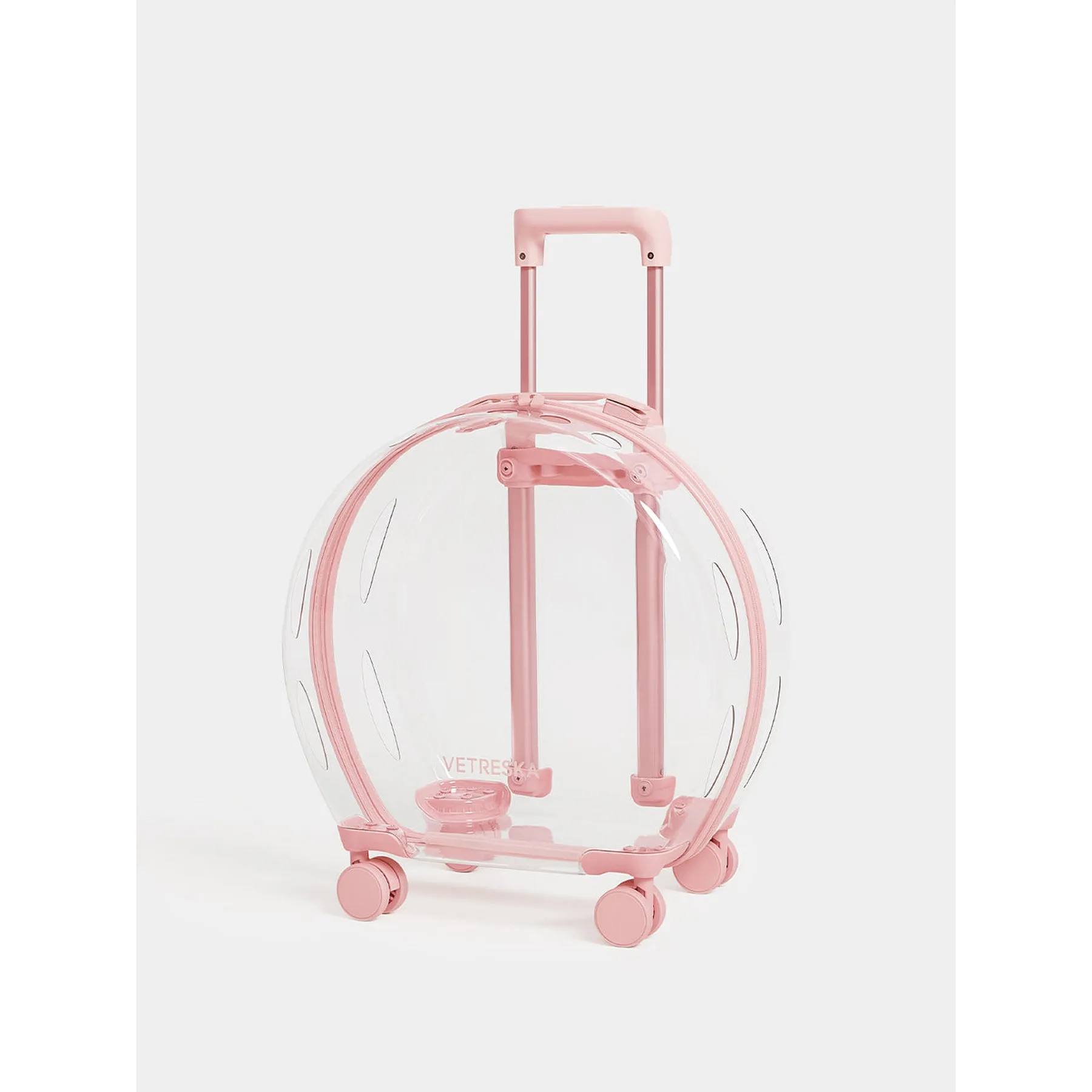 VETRESKA BUBBLE PET CARRIER - PINK