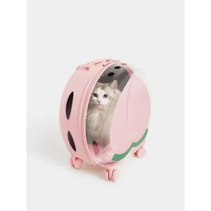 VETRESKA BUBBLE PET CARRIER - PINK