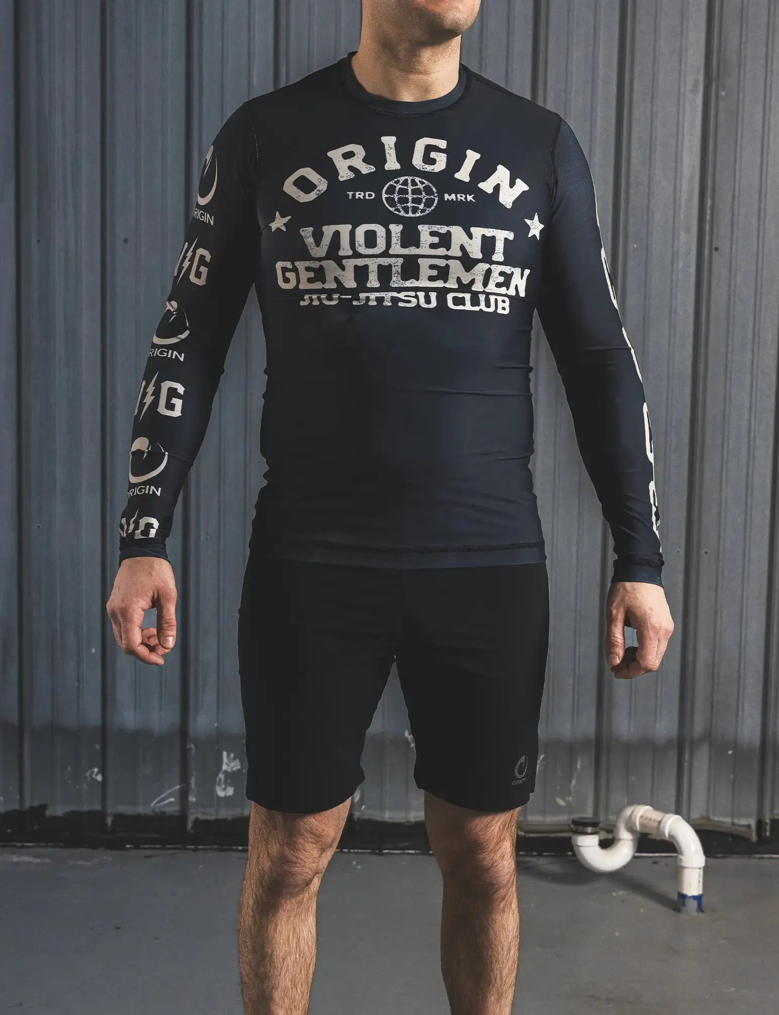 VGHC BUILT BY FREEDOM LS COMPRESSION FIT RASHGUARD