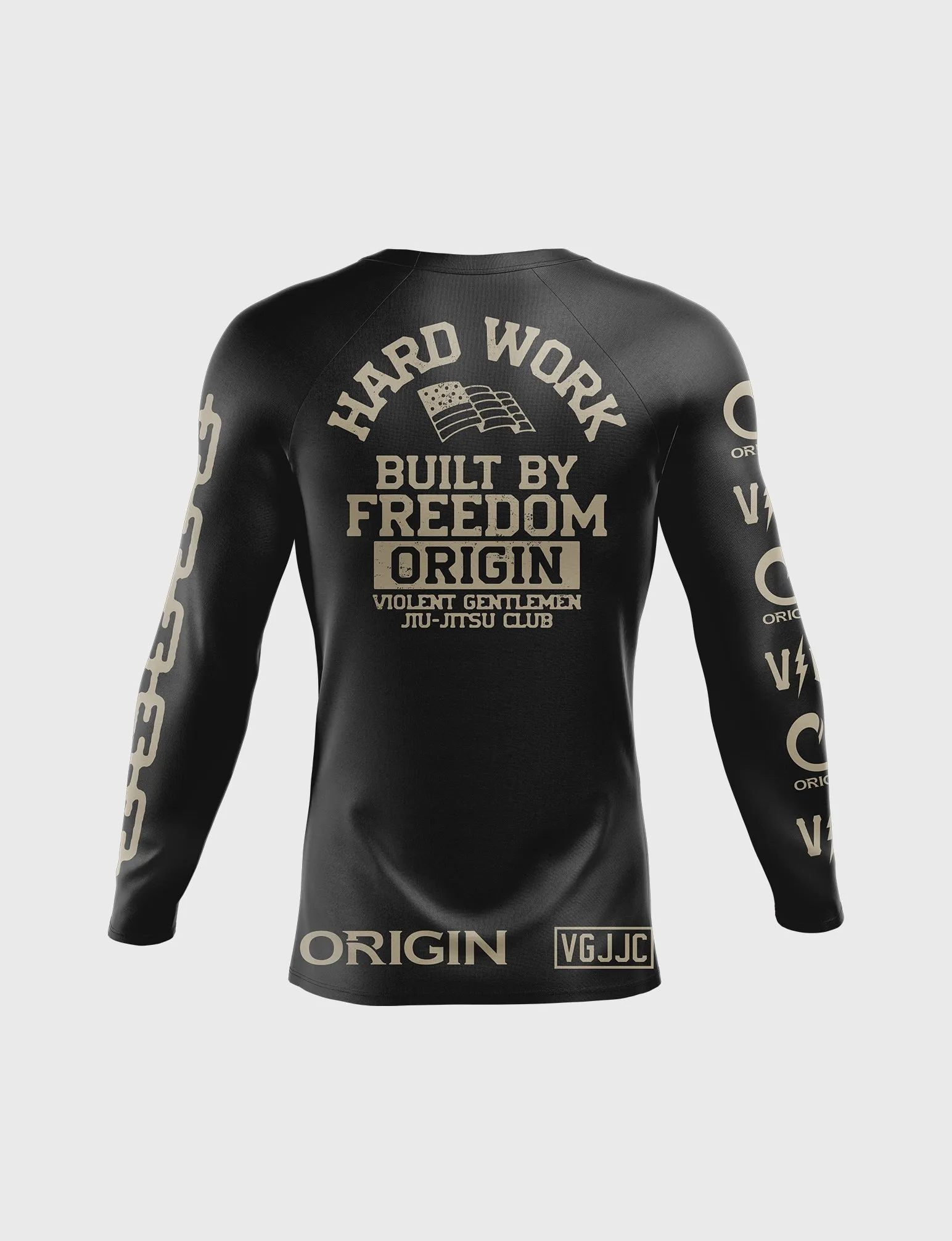 VGHC BUILT BY FREEDOM LS COMPRESSION FIT RASHGUARD
