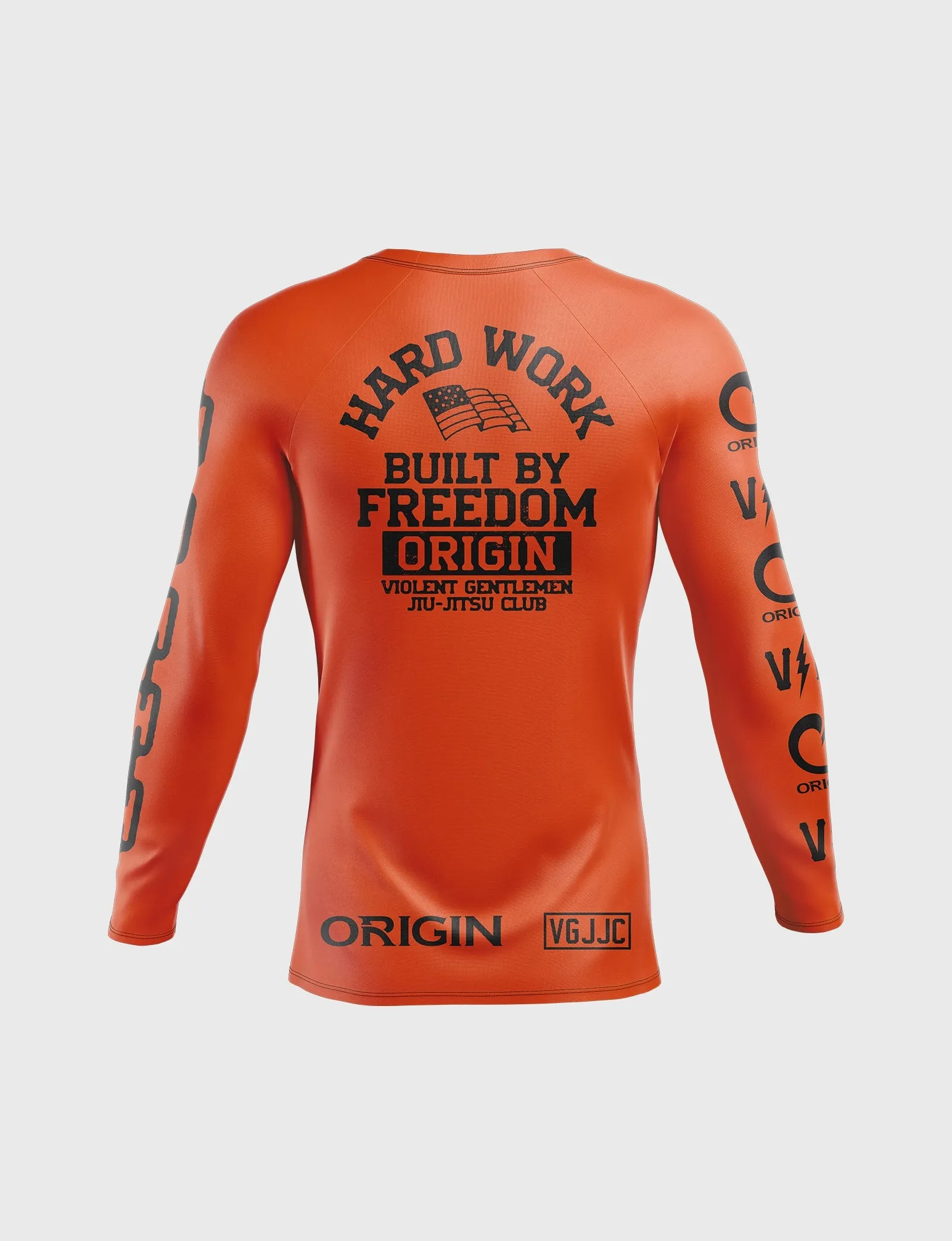 VGHC BUILT BY FREEDOM LS COMPRESSION FIT RASHGUARD