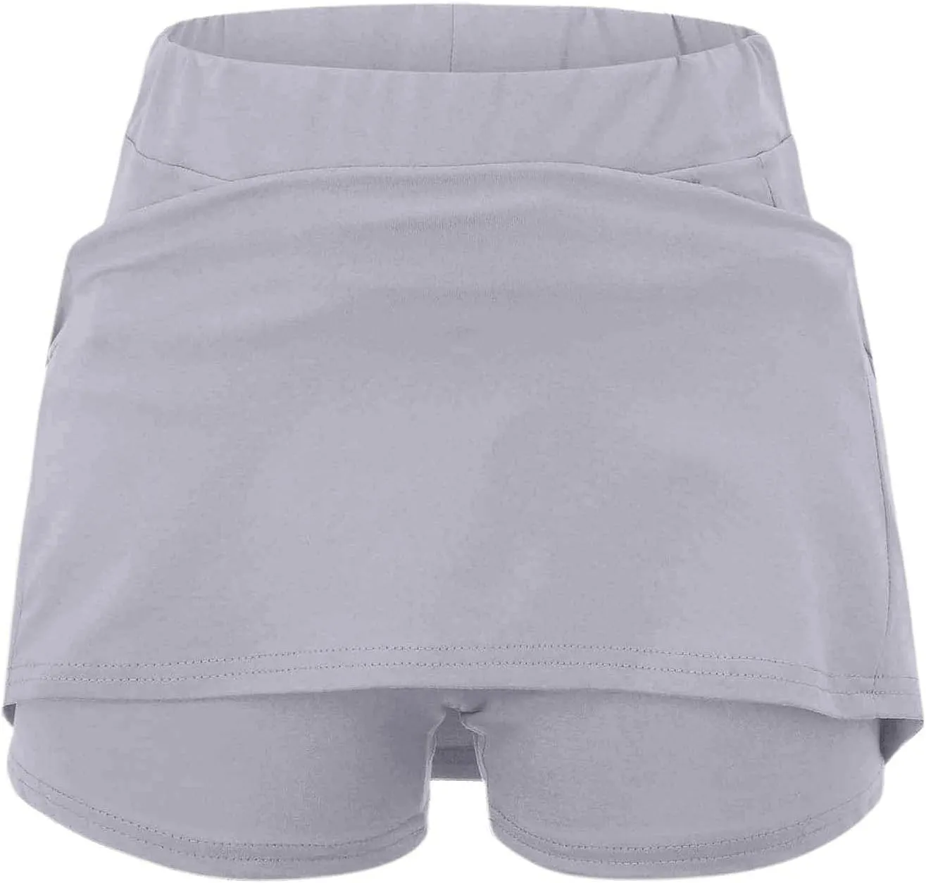 Womens Summer Skorts with Pockets Tummy Control Plus Size Skorts for Women High Waist Athletic Sports Skirt Casual