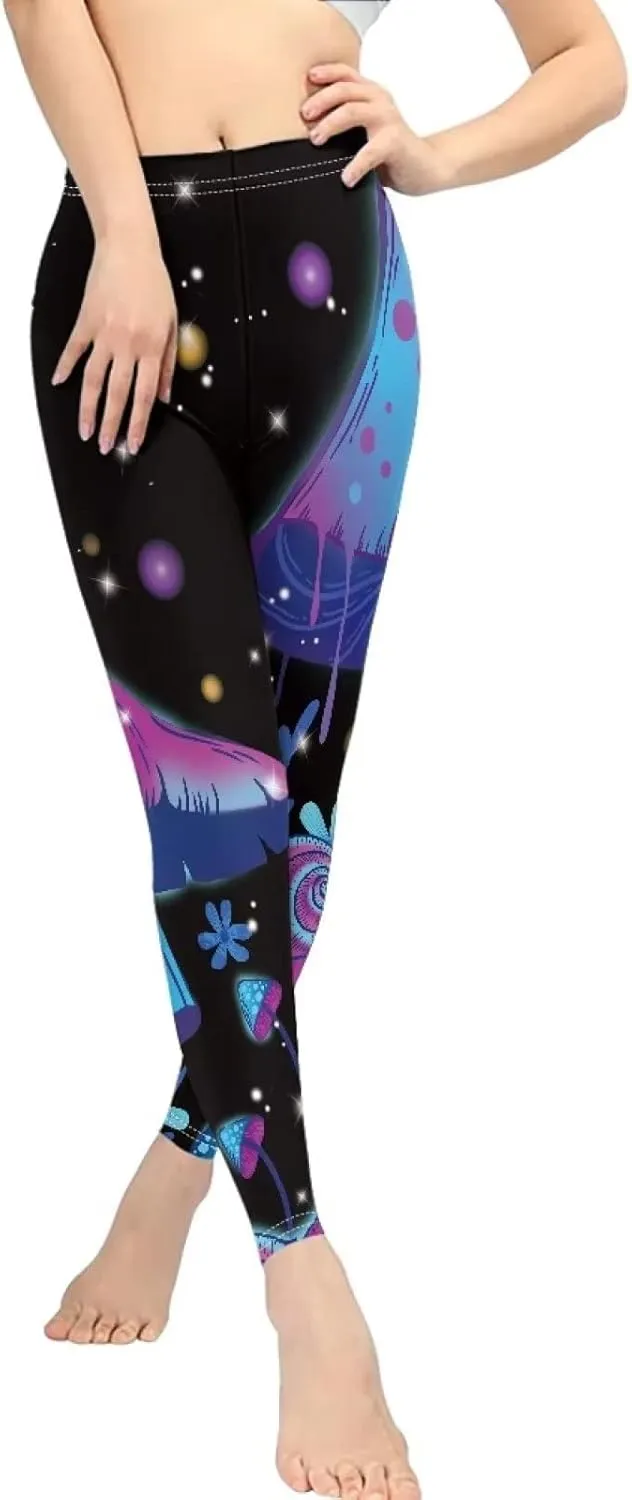 Workout Leggings Stretch Yoga Pants Plus Size for Women XS-3XL Butt Lifting Leggings Full Length Tights