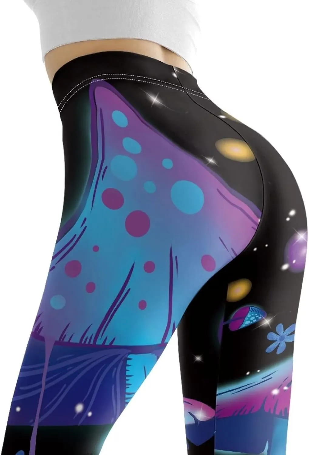 Workout Leggings Stretch Yoga Pants Plus Size for Women XS-3XL Butt Lifting Leggings Full Length Tights