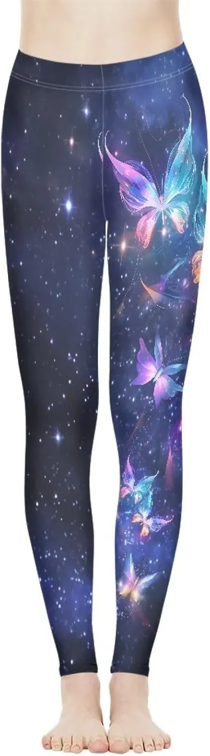 Workout Leggings Stretch Yoga Pants Plus Size for Women XS-3XL Butt Lifting Leggings Full Length Tights