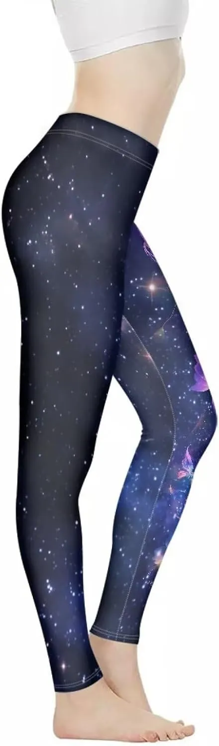 Workout Leggings Stretch Yoga Pants Plus Size for Women XS-3XL Butt Lifting Leggings Full Length Tights