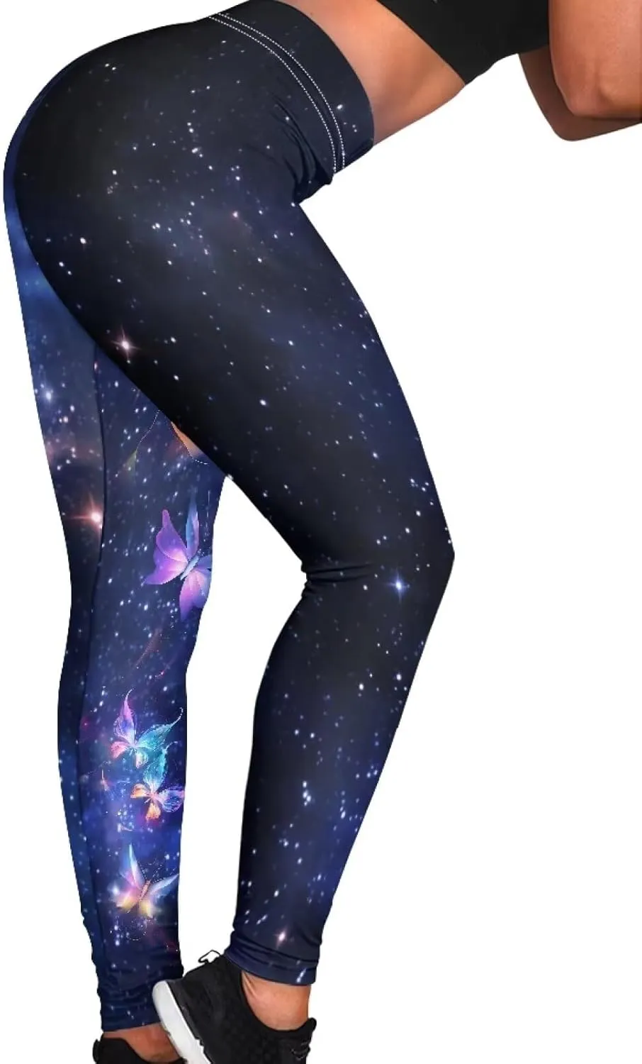 Workout Leggings Stretch Yoga Pants Plus Size for Women XS-3XL Butt Lifting Leggings Full Length Tights