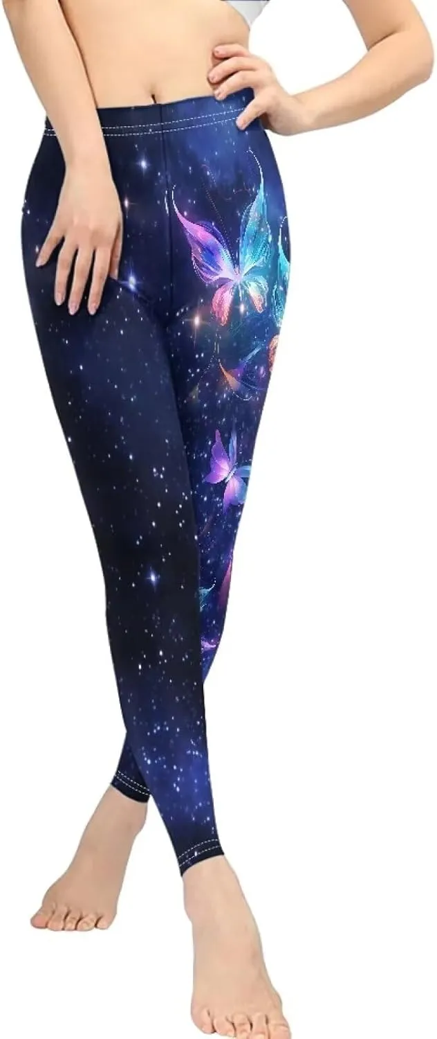 Workout Leggings Stretch Yoga Pants Plus Size for Women XS-3XL Butt Lifting Leggings Full Length Tights