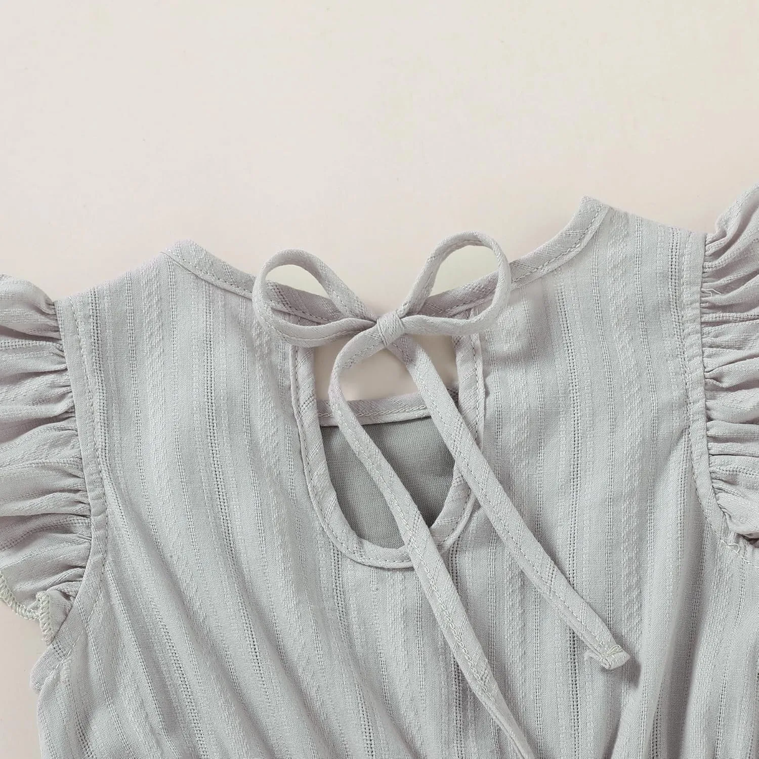 YOUNGER TREE Toddler Dress Baby Girl Summer Clothes Ruffle Sleeve Smock Beach Boho Dresses Sundress