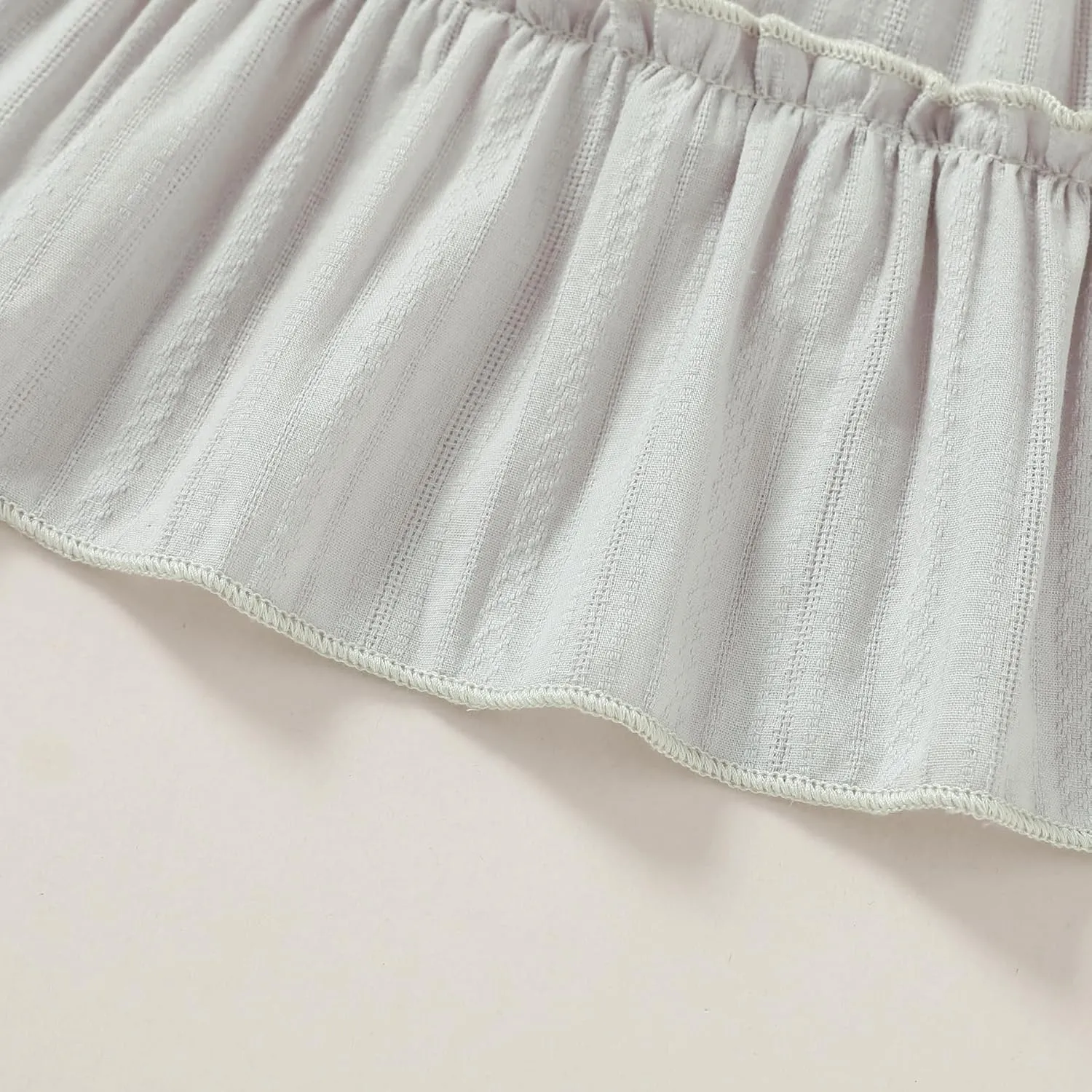 YOUNGER TREE Toddler Dress Baby Girl Summer Clothes Ruffle Sleeve Smock Beach Boho Dresses Sundress